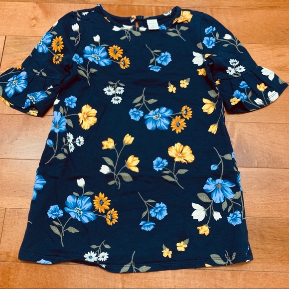 Old navy knit dress with ruffle sleeves size 4T - Picture 1 of 3